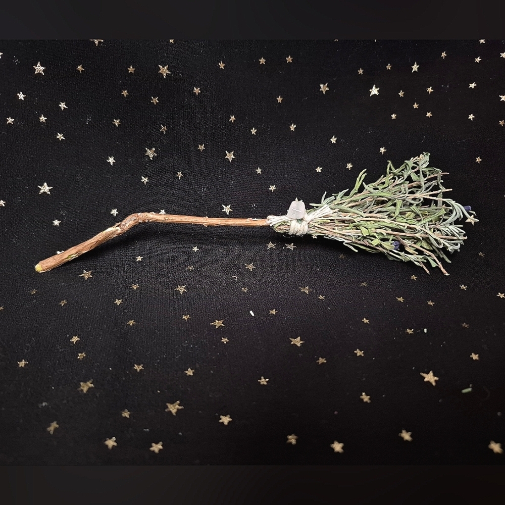 8 Inch Mini Lavender Besom Broom
